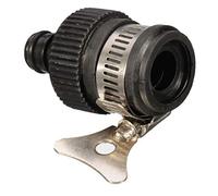 Connector,Universal Garden Hose Pipe Tap Connector Mixer Kitchen Bath Tap Faucet Adapter - Black Stylish and Popular Professional and Fashion