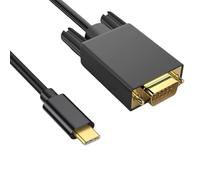 Connector With Claritys Using USB C To VGA 31inch Adapter Converters Cable For Professional And Home Type C To VGA Cable