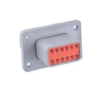 Connector With Fixed Flange p/lug DT04-2P-L012 DT04-4P-L012 DT04-6P-L012 DT04-8P-L012 DT04-12P-L012 DT06-2S(12P male)