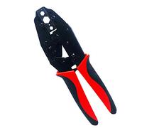 ConnectoRF Heavy Duty Coax RF Connector Ratcheting Crimping Tool Crimper for RG58 RG59 RG62 RG11 RG8 RG213 Die size 0.256" 0.429" 0.068" 0.213"