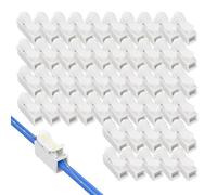 Connectors for Wiring - Spring Clamp Electric Wire Connectors - Stable End to End Tools 5A 250V for Beginners Professionals Industrial Automotive