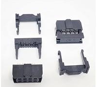 Connectors Pro Pc Accessories 50-Pack 2X4 8 Pins 2.54mm 0.1" Ptich Dual Rows IDC Socket for Flat Ribbon Cable, 8P FC Connector