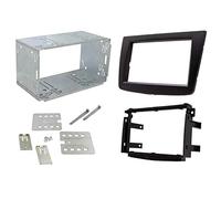 Connects2 CT23AR12 - Alfa Romeo Mito 2012-2018 Black Double Din Fascia Panel & Cage Kit