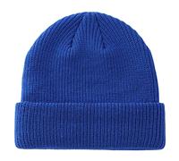 Connectyle Classic Men's Warm Winter Hats Acrylic Knit Cuff Beanie Cap Daily Beanie Hat, Blue, One Size