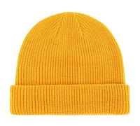 Connectyle Classic Men's Warm Winter Hats Acrylic Knit Cuff Beanie Cap Daily Beanie Hat, Gold, One Size
