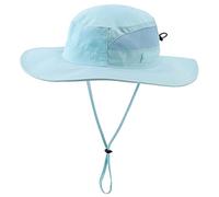 Connectyle Outdoor UV Sun Hat for Toddler Baby Kids Safari Fishing Hat UPF 50+, Light Blue, 2-4 Years