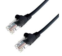 Connekt Gear 15m RJ45 CAT6 UTP Stranded Flush Moulded LS0H Network Cable - 24AWG - Black