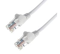 Connekt Gear 20m RJ45 CAT6 UTP Stranded Flush Moulded LS0H Network Cable - 24AWG - White