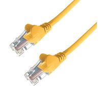 Connekt Gear 20m RJ45 CAT6 UTP Stranded Flush Moulded LS0H Network Cable - 24AWG - Yellow