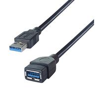 Connekt Gear 2m USB 3 Extension Cable A Male to A Female - SuperSpeed, black