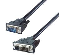 connektgear 3m VGA to DVI-I Monitor Connector Cable - Male to Male - 2