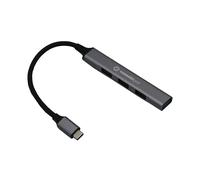 Connekt Gear 4 Port USB C Hub to 1 x USB 3.0 A and 3 x USB 2.0 A Metal Case