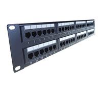 Connekt Gear 48 Port 2U RJ45 Cat5e Patch Panel