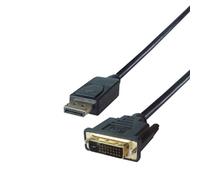 DP Building Systems 26-6120 video cable adapter 2 m DisplayPort DVI-D Black