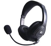 Connekt Gear HP512 Multimedia Stereo Headset With Boom Microphone 24-1512