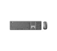 Connekt Gear KB235 USB Standard UK Layout Keyboard and 3 Button Optical Mouse Black 24-0238