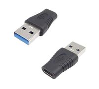 Connekt Gear USB 3 Adapter A Male to Type C Female + OTG Black 26-0420