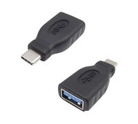 Connekt Gear USB 3 Adapter Type C Male to A Female + OTG Black 26-0430