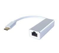 Connekt Gear USB 3 Type C to RJ45 Cat 6 Gigabit Ethernet Adapter - Male to Female