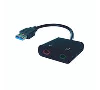 Connekt Gear USB-A To 2X3.5MM Jack