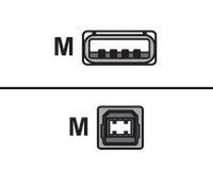 Connekt Gear USB Type A to Type B Cable 5m