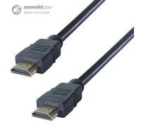 connektgear 1m HDMI V2.0 4K UHD Connector Cable - Male to Male Gold Connectors