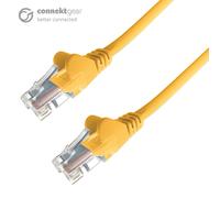 connektgear 25m RJ45 CAT6 UTP Stranded Flush Moulded LS0H Network Cabl