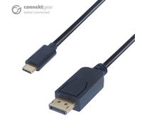 connektgear 2m USB 3.1 Connector Cable Type C male to DisplayPort male