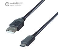 Connekt Gear 2M USB Connector Cable A to Type C