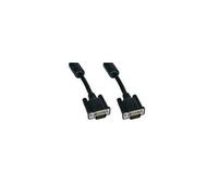 connektgear 2m VGA Monitor Connector Cable - Male to Male - Fully Wired 2 m VGA (D-Sub) VGA (D-Sub) Male Male Black