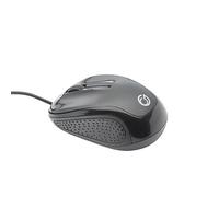 connektgear 3 Button Optical Scroll Mouse Black 24-0542