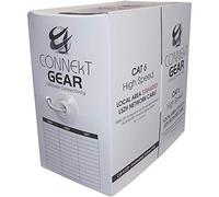 connektgear 305m Drum UTP Cat6 Stranded Network Cable - Grey