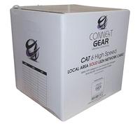 connektgear 305m Solid CAT6 UTP LS0H Network Cable Drum 23-AWG - Grey