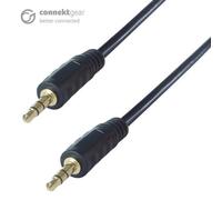 connektgear 5m 3.5mm Stereo Jack Audio Cable - Male to Male - Gold Connectors