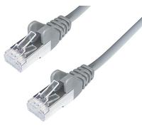 connektgear 7m RJ45 CAT6A SSTP Stranded Flush Moulded LS0H Network Cable - 26AWG - Grey