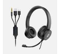 Connekt Gear Wired Headset with Boom Microphone USB-A/C 3.5mm Jack