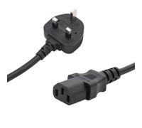 connektgear IEC C13 UK Mains Power Plug 1.8m 27-0110B