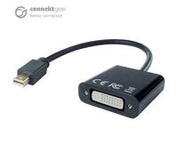 connektgear Mini DisplayPort to DVI-D Active Adapter - Male to Female (Mini DP Source)