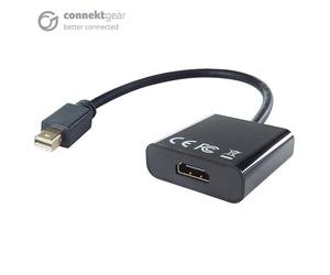 connektgear Mini DisplayPort to HDMI Active Adapter - Male to Female (Mini DP Source)