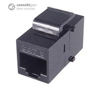 connektgear RJ45 CAT6 LS0H Coupler - Black