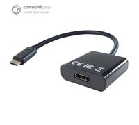 connektgear USB 3.1 Type C to HDMI Active 4K Adapter - Male to Female - Thunderbolt and DP Compatible