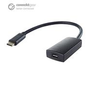 connektgear USB 3.1 Type C to Mini DP Active 4K Adapter - Male to Female - Thunderbolt and DP Compatible