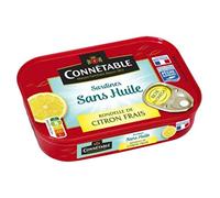 Connétable Fishing Pegs Responsible Fresh Lemon Oil Free - 115g Tin