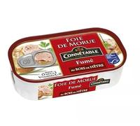 Connetable Smoked Cod liver in oil 121g - Pack of 3