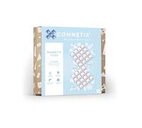 Connetix Clear Base Plate Pack, 2 Pieces