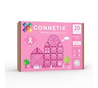 CONNETIX Magnetic Building Blocks Charity Edition Pink Pack of 20