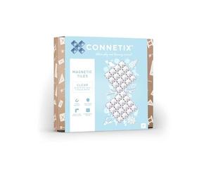 CONNETIX Magnetic Tiles Clear Base Plate Pack, 2 Pieces