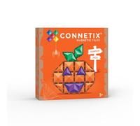 CONNETIX Magnetic Tiles Halloween Pumpkin Pack, 17 Pieces | Build a pumpkin, fill a boo basket or add spooky seasonal colour to your collection with this limited-edition pack. Ages 3+