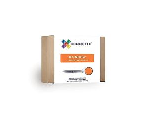 CONNETIX Magnetic Tiles Rainbow Ball Pack, 12 Pieces