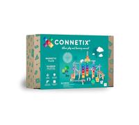 Connetix Magnetic Tiles Rainbow Ball Run Pack, 92 Pieces